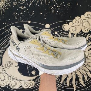 Hoka Clifton 8 Athletic Running Shoes Mens 13 Gym Casual Lifestyle